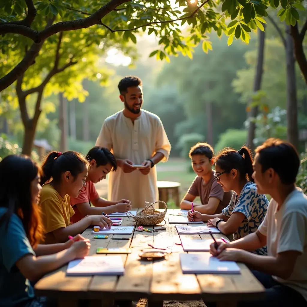 Professional team collaboration